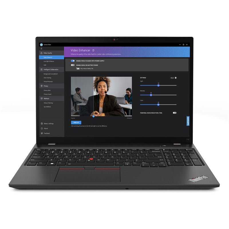 Lenovo ThinkPad T16 Gen 2 - 16.0" WUXGA / i7 / 16GB / 512GB (NVMe M.2 SSD) / WWAN / HD Cam / Win 11 Pro / 3YW / Arabic/English / Thunder Black - Laptop