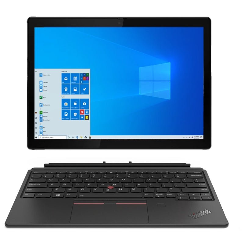 Lenovo ThinkPad X12 Detachable Gen 1 - 12.3" FHD+ Multi-Touch / i5 / vPro / 16GB / 256GB (NVMe M.2 SSD) / Win 10 Pro / 3YW / Arabic/English / Black - Laptop