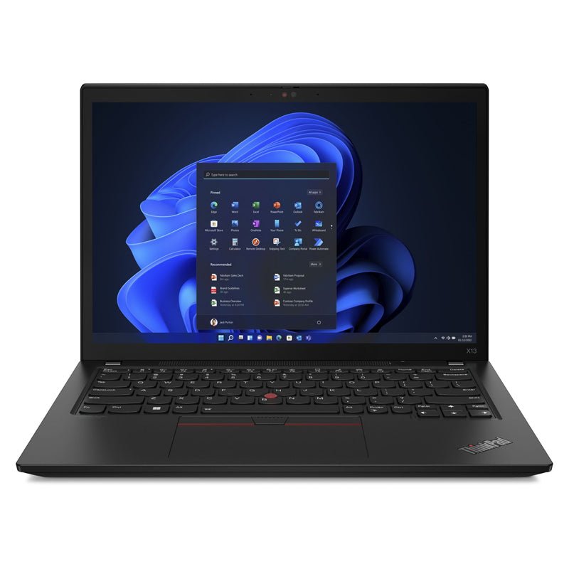 Lenovo ThinkPad X13 Gen 3 - 13.3" WUXGA / i7 / 16GB / 512GB (NVMe M.2 SSD) / WWAN / Win 11 Pro / 3YW / Arabic/English Keyboard / Black - Laptop