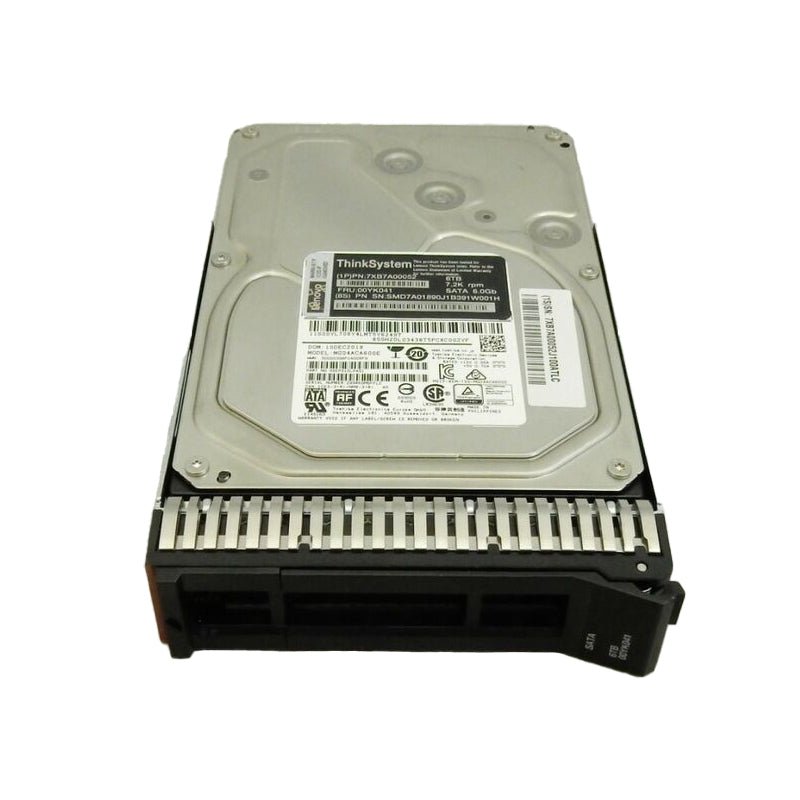 Lenovo ThinkSystem Hot-Swap Hard Drive - 6TB / 3.5-inch / SATA / 7200 RPM / 6Gbps
