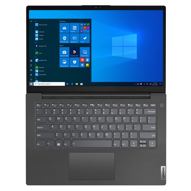 Lenovo V14 Gen 2 - 14.0" HD / i3 / 4GB / 1TB / Win 10 Home / 1YW / Arabic/English / Black - Laptop