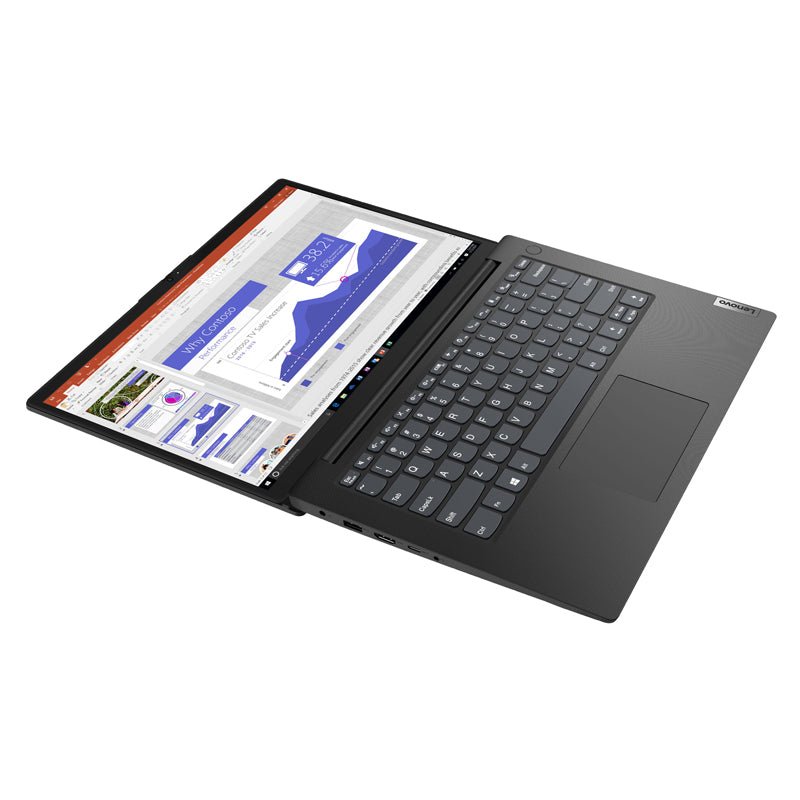 Lenovo V14 Gen 2 - 14.0" HD / i3 / 4GB / 1TB / Win 10 Home / 1YW / Arabic/English / Black - Laptop