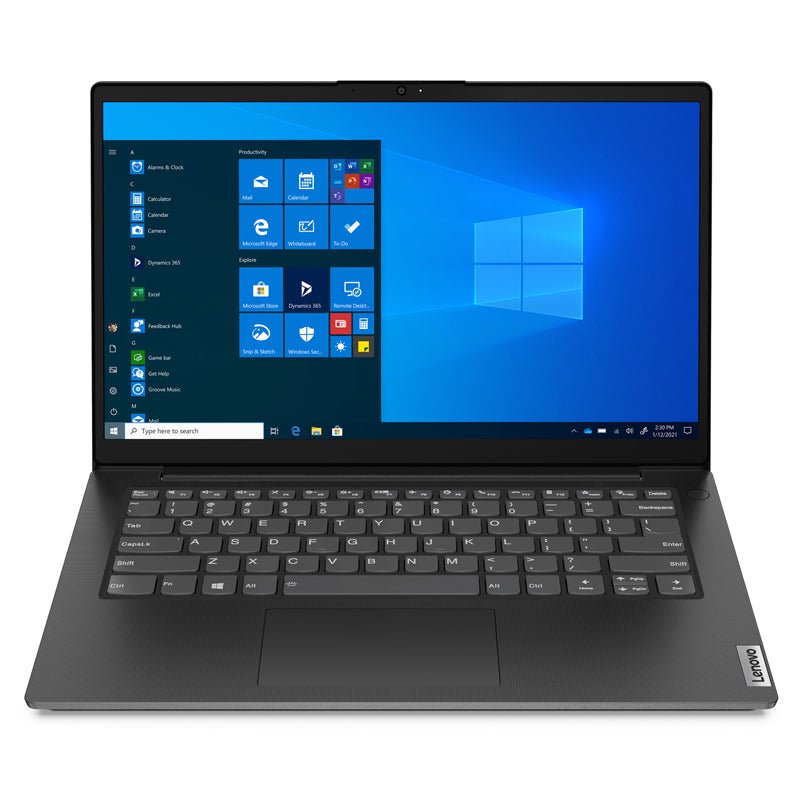 Lenovo V14 Gen 2 - 14.0" HD / i3 / 4GB / 1TB / Win 10 Home / 1YW / Arabic/English / Black - Laptop