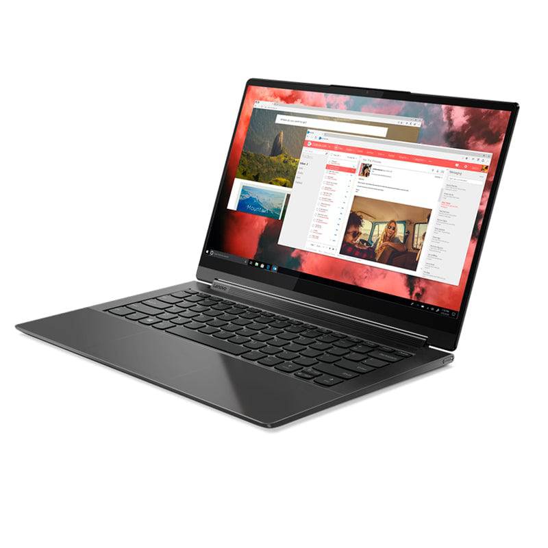 Lenovo Yoga 9 - 14.0" UHD MT / i7 / 16GB / 1TB (NVMe M.2 SSD) / Win 10 Home / 1YW / Arabic/English / Black - Laptop