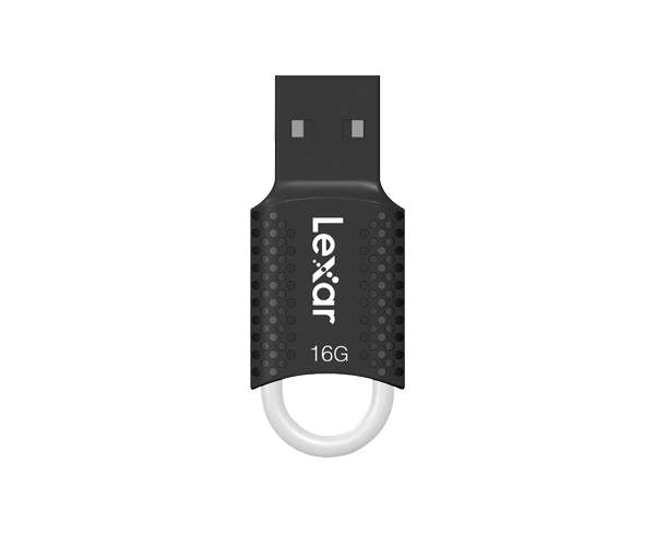 Lexar 16GB JumpDrive V40 USB 2.0 Flash Drive - Black