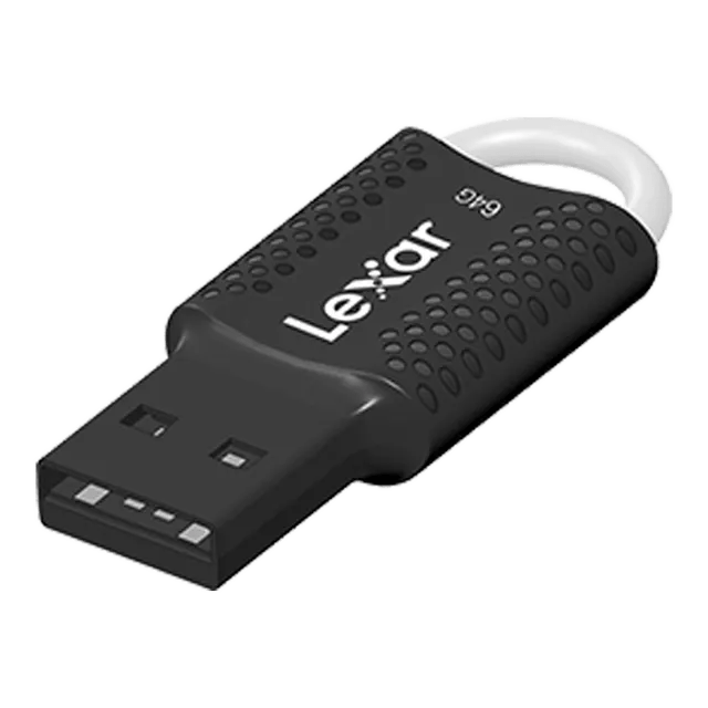 Lexar 64GB JumpDrive V40 USB 2.0 Flash Drive - Black