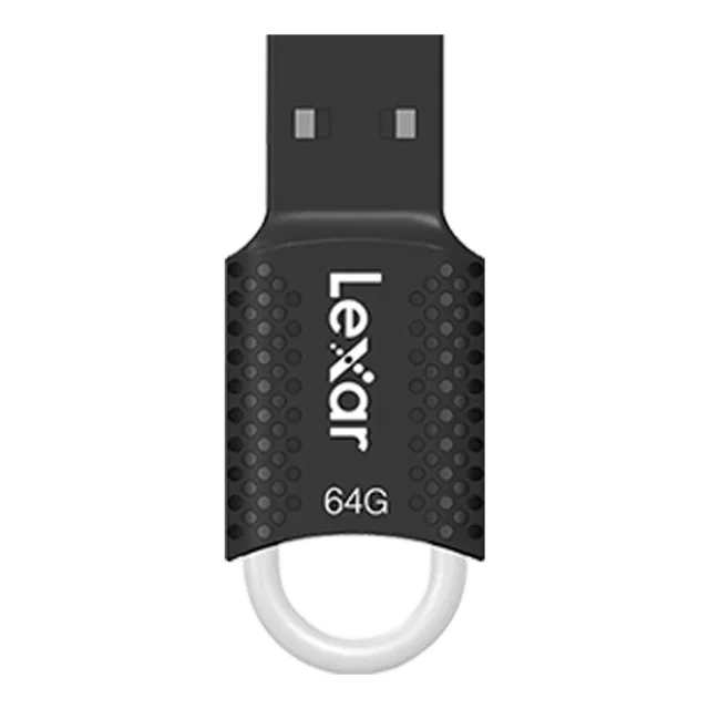 Lexar 64GB JumpDrive V40 USB 2.0 Flash Drive - Black