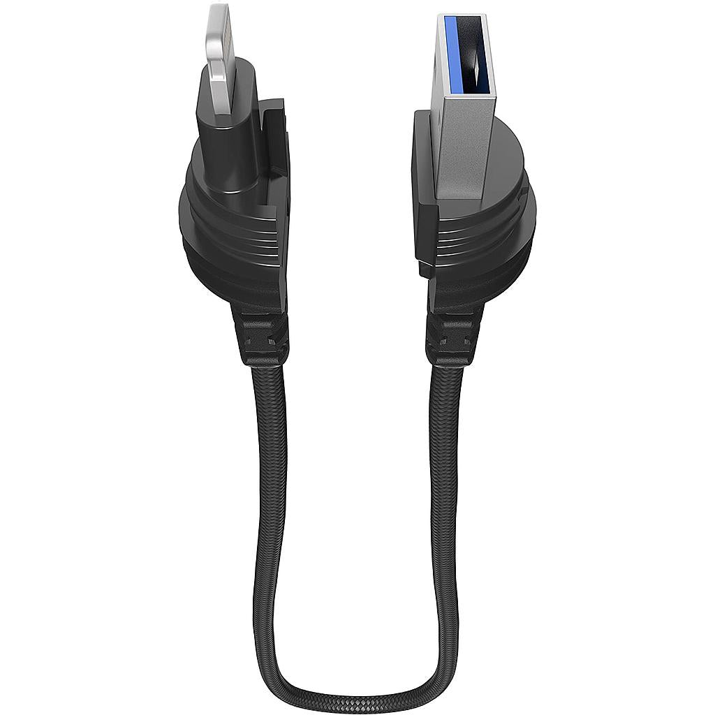 LifeProof USB A- Lightning Lanyard Cable - 0.3 Meter / Black