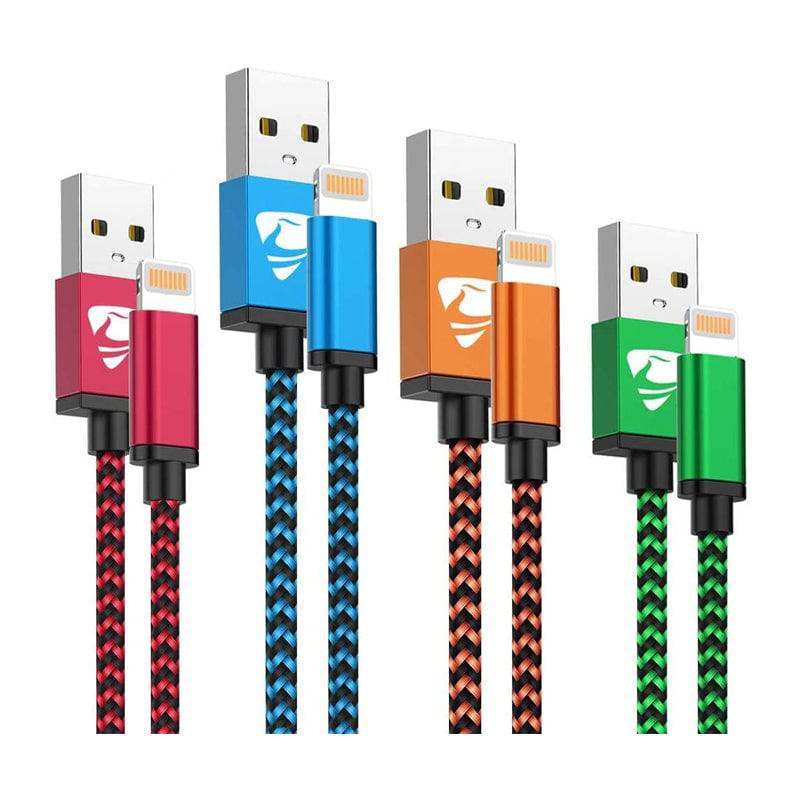 Lightning Fast Charging Cable - Lightning / Pack of 4 - Cable