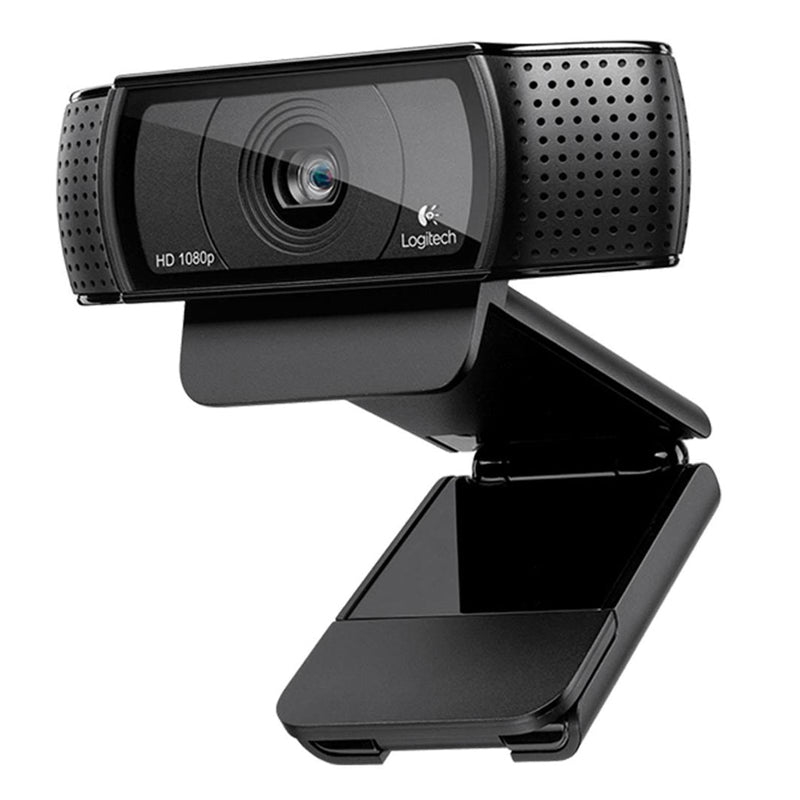 Logitech C922 HD Pro Stream Webcam - 1080p / 30fps / USB 2.0 / Black - Webcam