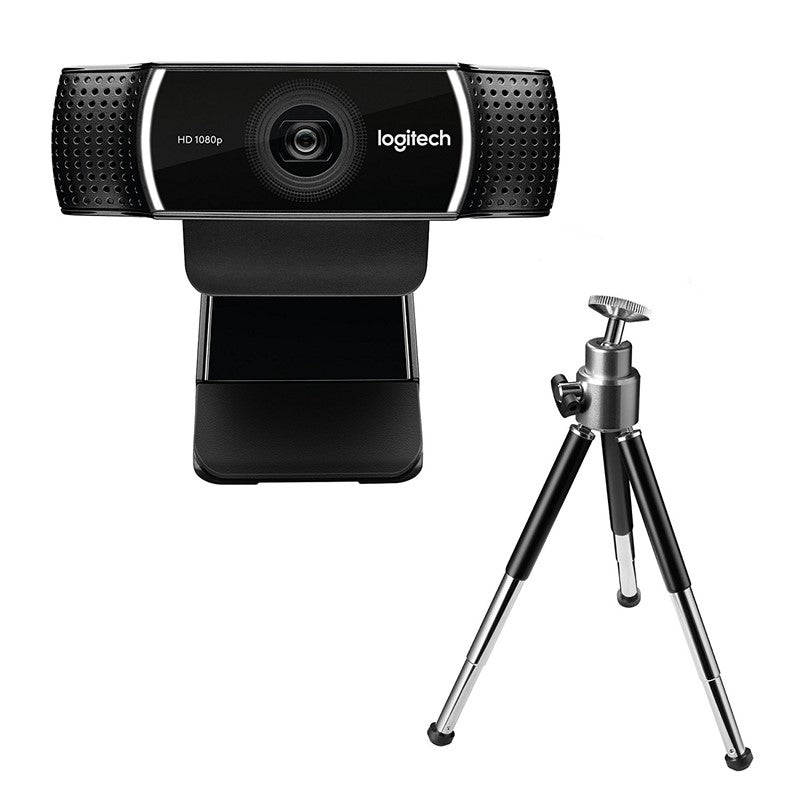 Logitech C922 HD Pro Stream Webcam - 1080p / 30fps / USB 2.0 / Black - Webcam