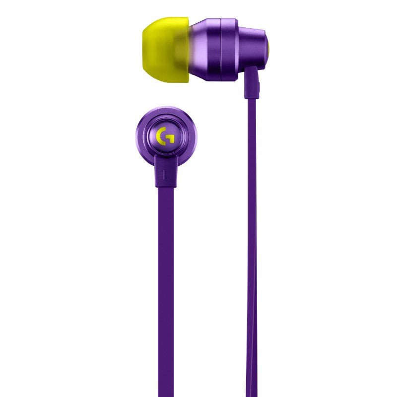 Logitech G333 Gaming Earphones - Wired / 3.5 MM / Purple