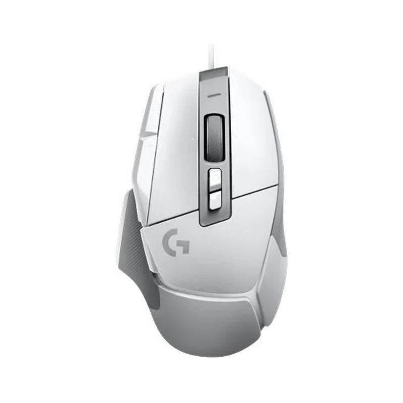 Logitech G502X Gaming Mouse- Wired  / USB-A / White