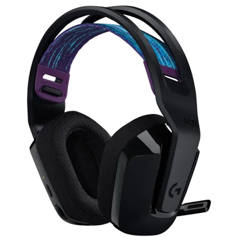 Logitech G535 Lightspeed Gaming Headset - Wireless / Black