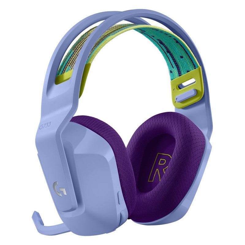 Logitech G733 Lightspeed Gaming Headset - Wireless / RGB / Lilac