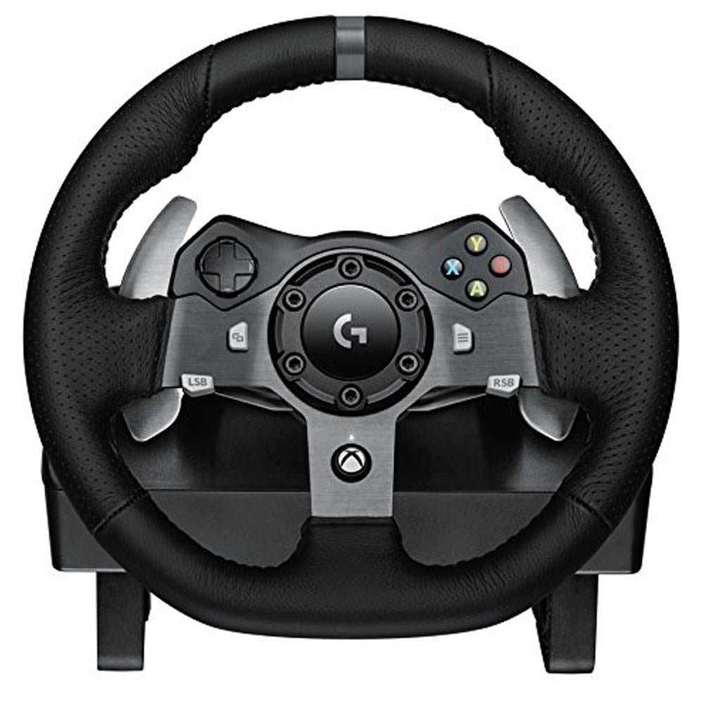 Logitech G920 Driving Force Racing Wheel for Xbox One and PC - Black