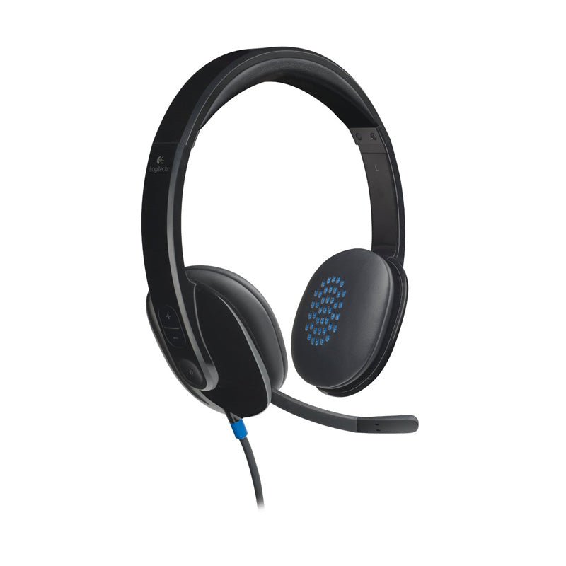 Logitech H540 USB Wired Headset - Wired / USB / Stereo / Black