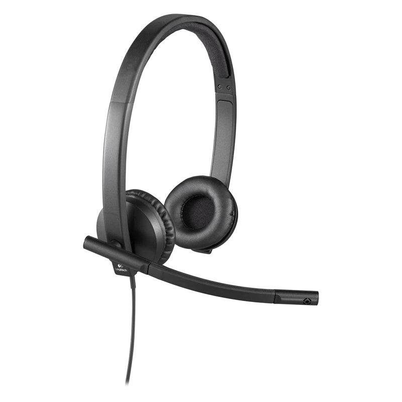 Logitech H570e USB Wired Headset - Wired / USB / Stereo / Black