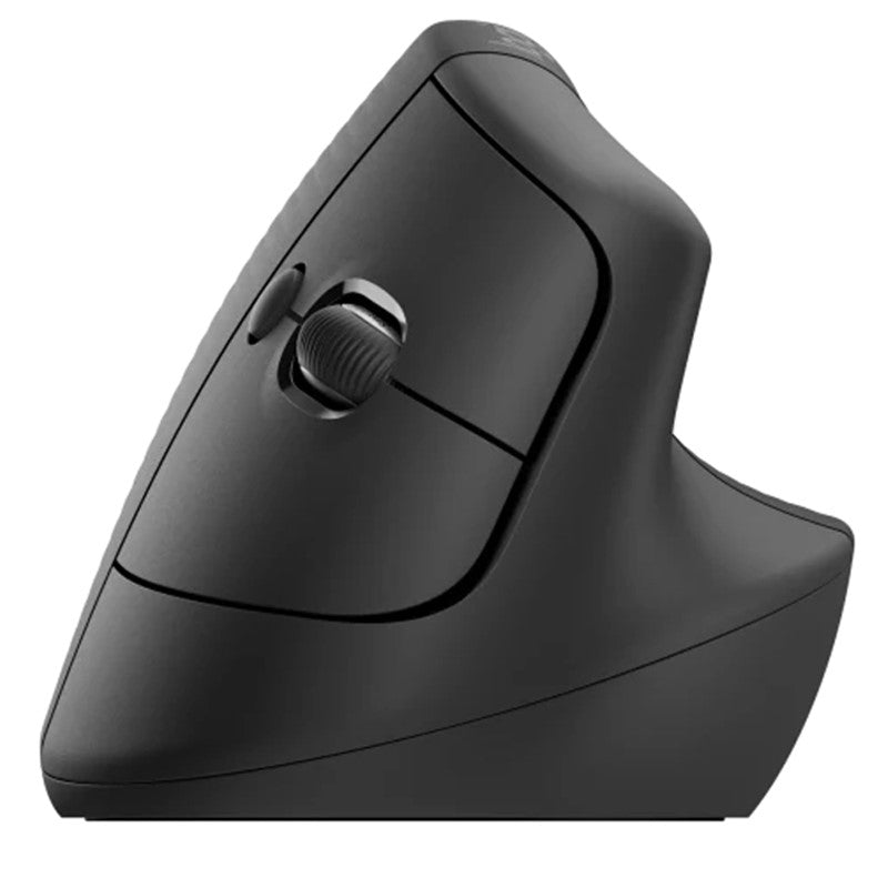 Logitech Lift Vertical Ergonomic Wireless & bluetooth Mouse - Graphite