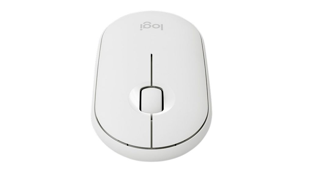 Logitech Pebble M350 Mouse - Up to 10m / Wireless / Off White