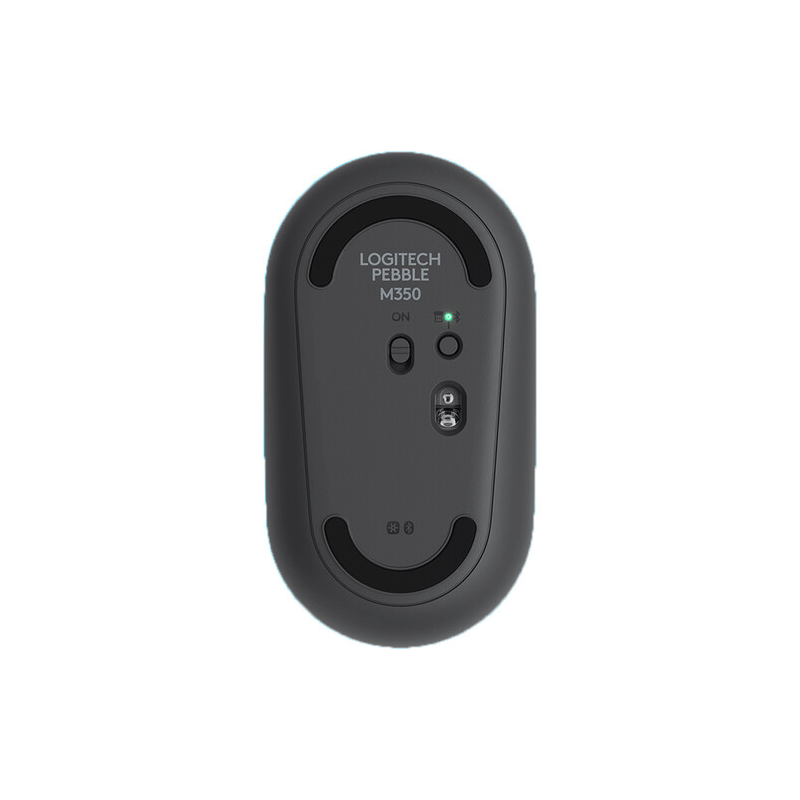 Logitech Pebble M350 - Up to 10m / Wireless / Black - Mouse