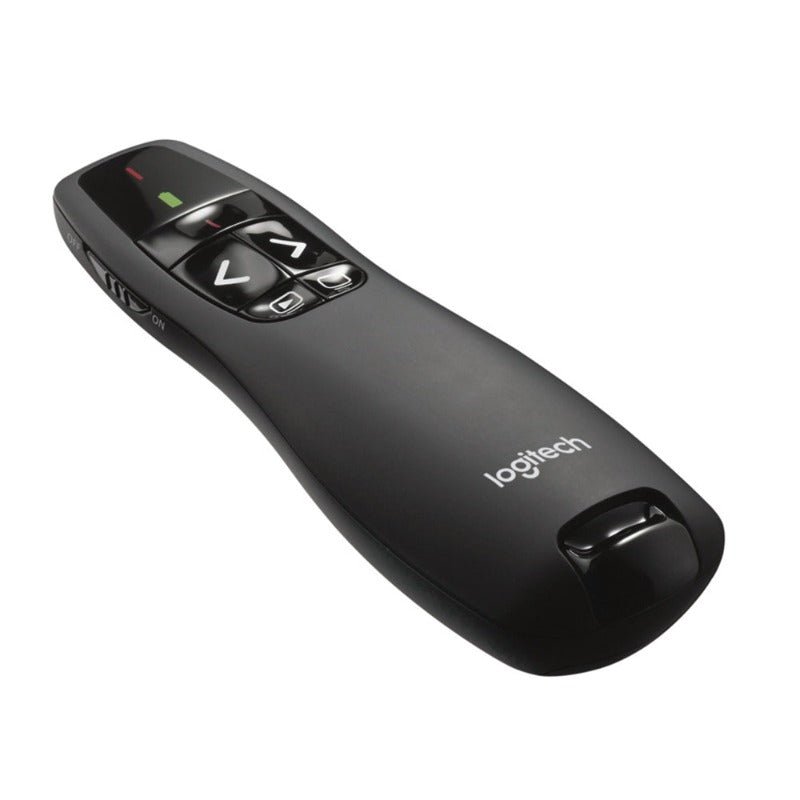 Logitech R400 Presenter Remote - Wireless / Black