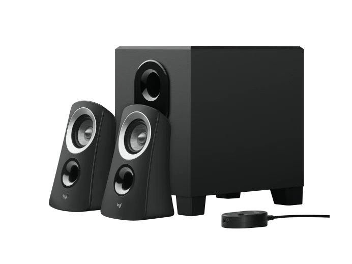 Logitech Z313 Speaker System With Subwoofer(2.1 ) - Black