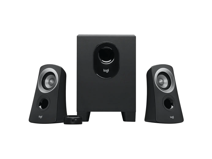 Logitech Z313 Speaker System With Subwoofer(2.1 ) - Black