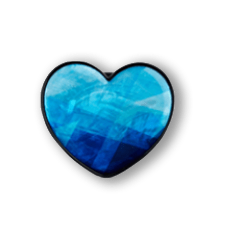 Man & Wood Smart Tok Heart Shape - Blue Lake (Heart)