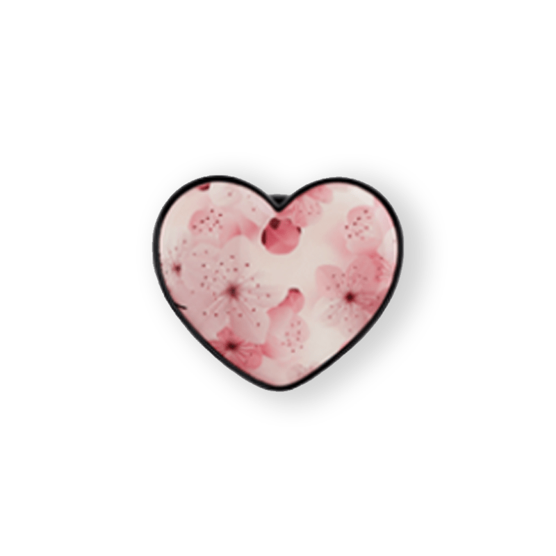 Man & Wood Smart Tok Heart Shape - Lovely Cherry Blossom (Heart)