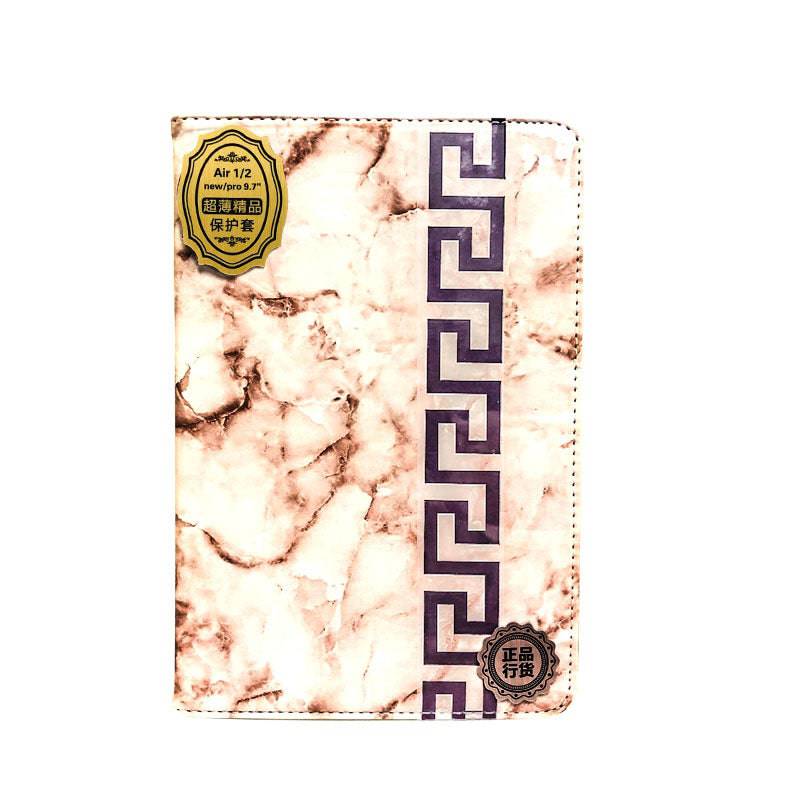 Marble Print Apple Flip Cover - iPad Mini 1 / 2 / 3 / 4 / Brown