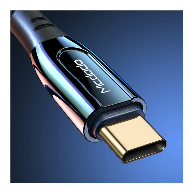 ماكدودو كابل شحن  100 واط - 1.2 متر / USB-C إلى USB-C / أسود