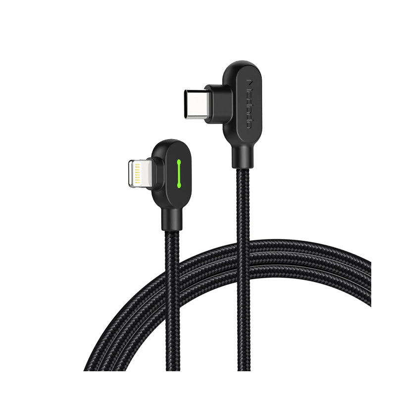 Mcdodo Buttom Series Charging Cable - 1.2 Meters / USB-C To Lightning / Black
