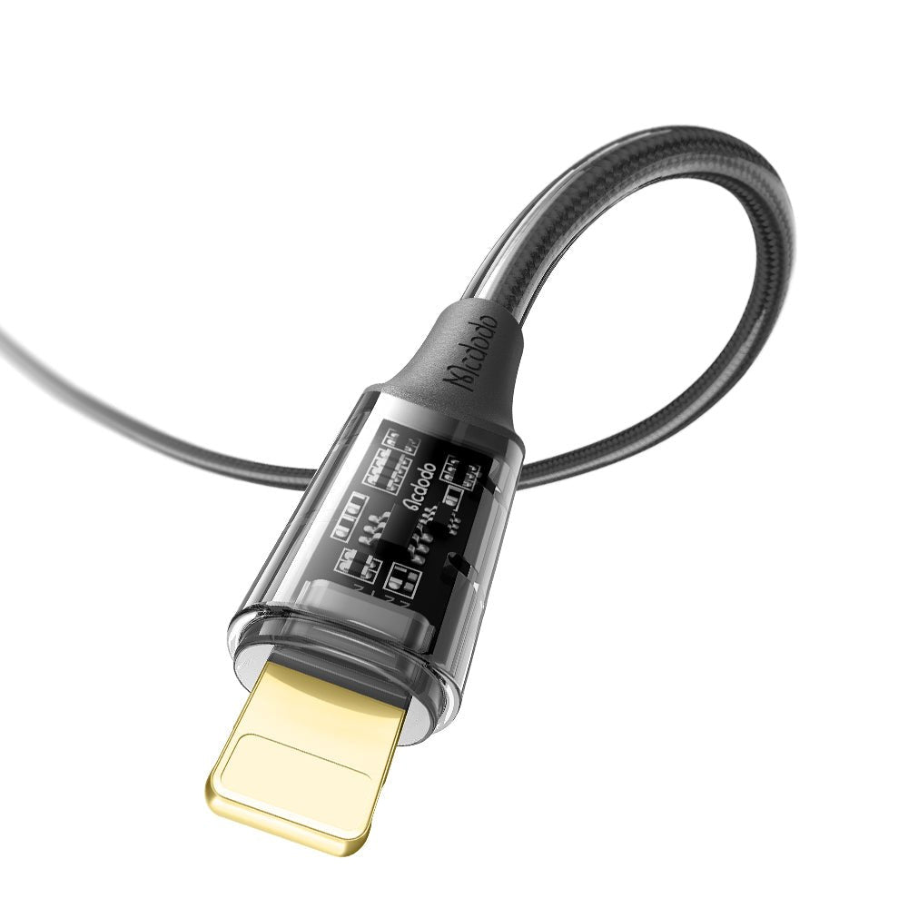 Mcdodo CA159 1.2M 36W PD to Lightning Transparent Cable