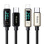Mcdodo Digital Display Pro USB-C to Lightning Fast Charging Cable - 1.2m / 20W / Black
