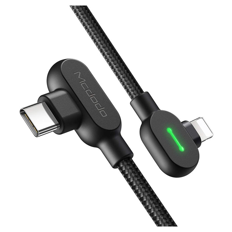 Mcdodo PD Fast Charge Data Cable - USB-C To Lightning / 1.2 Meters / Black