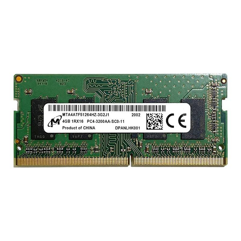 Micron Notebook Memory Module - 4GB / DDR4 / 260-pin / 3200MHz / Open