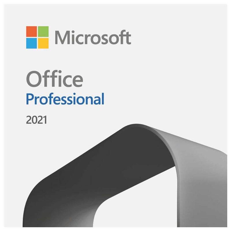 Microsoft Office Professional 2021 - 1 Person License / 32 & 64-Bit / Medialess