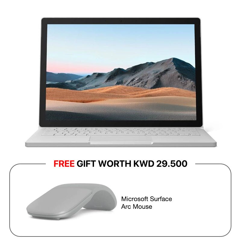 Microsoft Surface Book 3 - 13.5" MT / i7 / 32GB / 512GB SSD / 4GB VGA / Win 10 Pro / 1YW / Platinum - Laptop