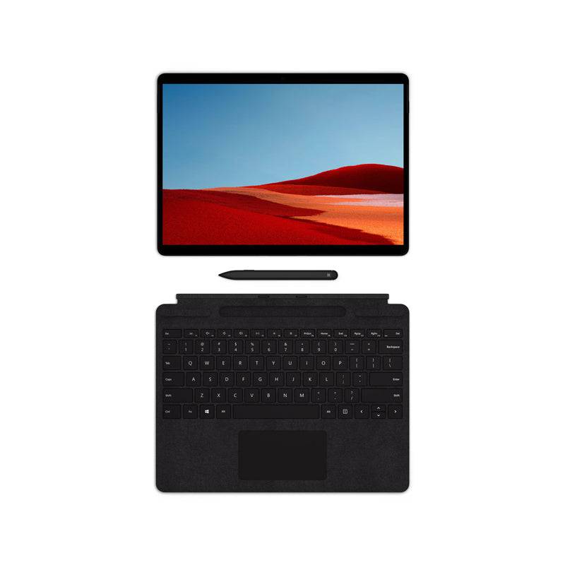 Microsoft Surface Pro X Signature Keyboard with Slim Pen - Magnetic / Arabic/English / Black Alcantara - Keyboard