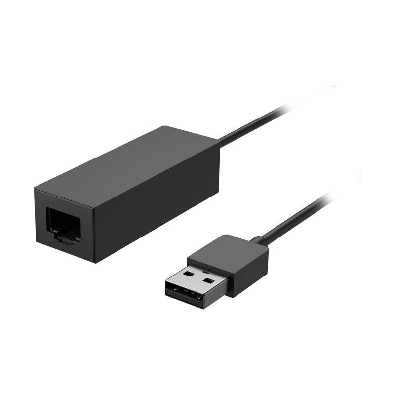 محول مايكروسوفت سيرفس USB 3.0 جيجابت Ethernet - USB 3.0 / LAN / سلكي / أسود