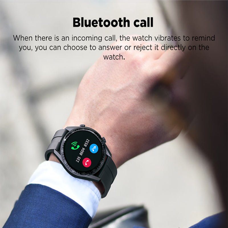 Modio MW08 SmartWatch - 1.28" / Bluetooth / Black