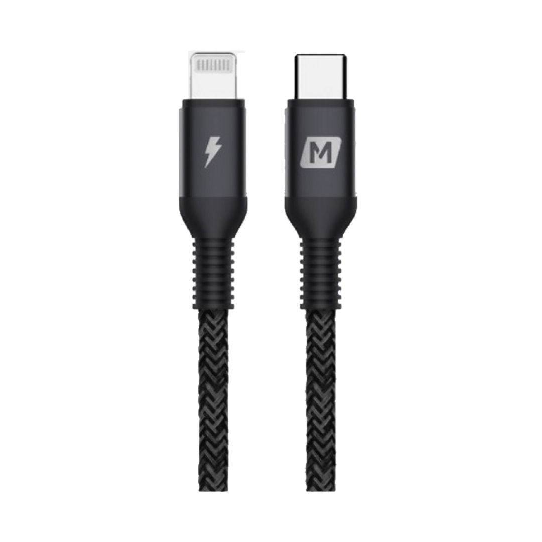 Momax Elite link USB-C to Lightning Cable - 1.2 Meter / Black