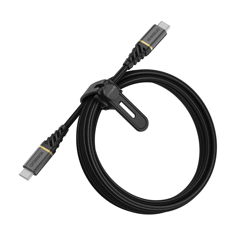 OtterBox Premium USB-C To USB-C Fast Charge Cable - USB-C / USB-C / 2 Meters / Black