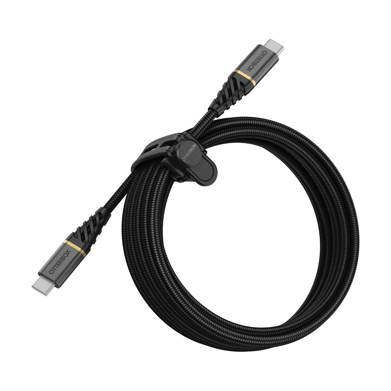 OtterBox Premium USB-C To USB-C Fast Charge Cable - USB-C / USB-C / 3 Meters / Black