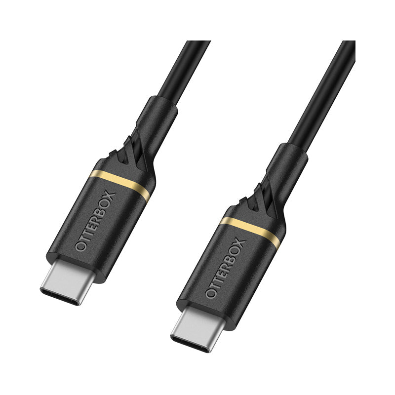 OtterBox Standard USB-C To USB-C Fast Charge Cable - USB-C / USB-C / 1 Meter / Black