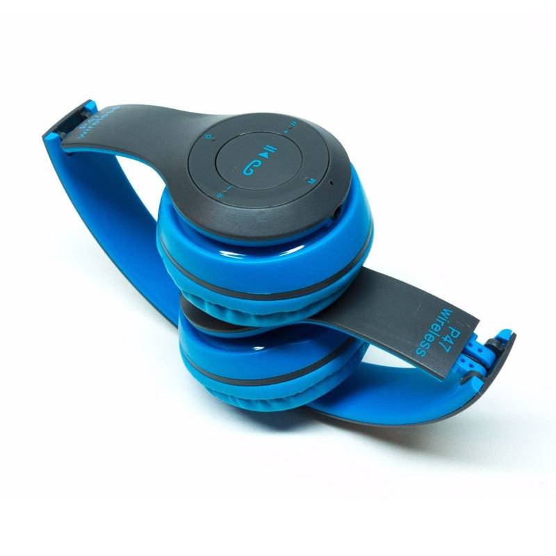 P47 Wireless Headphone - Bluetooth 4.2 / Wireless / Blue - Bundle Offer