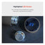 Porodo Smart Water Bottle Cup - 500 ml / Temperature Indicator / Black