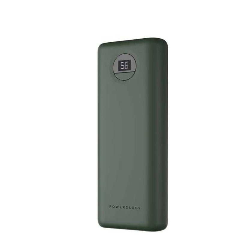 Powerology Compact Power Bank - 20000mAh / Green