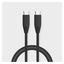 Powerology USB-C Charging Cable - USB-C To USB-C / 2 Meters / Black